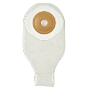 Image of Convex Nu-Self Drainable Pouch W/Barr, Opq, 1 3/8"