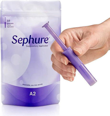 Image of Cristcot Sephure® Rectal Suppository Applicator, Size A2