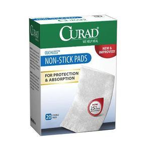 Image of Curad Non-Stick Adhesive Pad, 2" x 3"