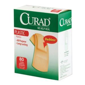 Image of Curad Plastic Adhesive Bandage, Assorted Sizes