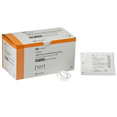 Image of Curity AMD Antimicrobial Packing Strips 1/2" x 1 yds.