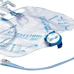 Image of Curity Dover 100% Silicone 2-Way Foley Catheter Tray 18 Fr 5 cc