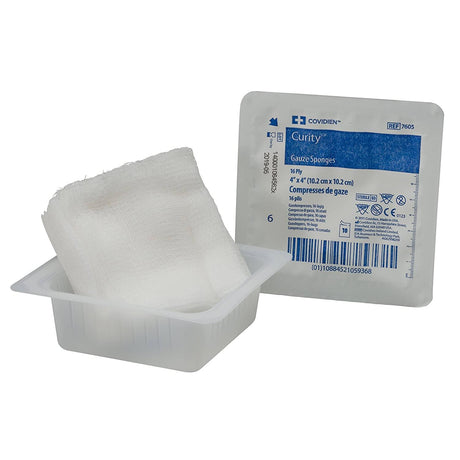 Image of Curity Sterile Gauze Sponge 4" x 4" 16 ply