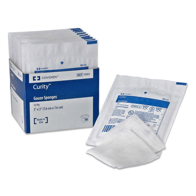 Image of Curity Sterile Gauze Sponge 4" x 4"