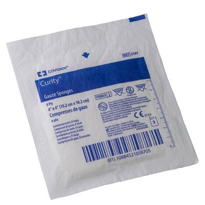 Image of Curity Sterile Gauze Sponge 4" x 4"