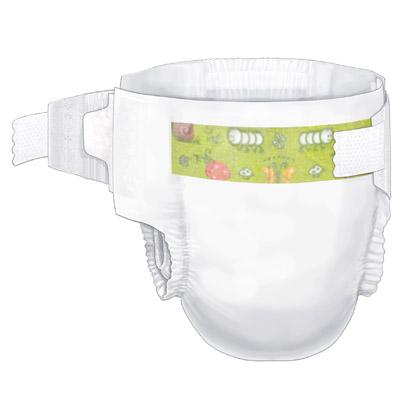 Image of Curity Ultra Fits Baby Diapers 2 Small/Medium 12 - 18 lbs.