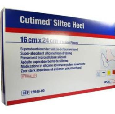 Image of Cutmed Siltec Heel 2D 6.5" x 9.5"
