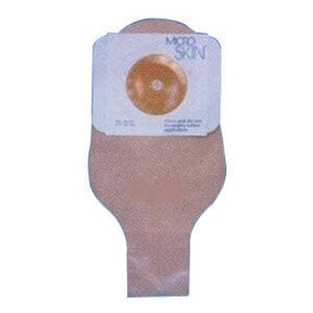 Image of Cymed Platinum One-piece Drainable Pouch Pre-cut MicroSkin® Adhesive Barrier and Thick MicroDerm™ Plus Washer 1-1/8" Stoma Opening, 11" L, Opaque, Odor-proof Film, Comfort Backing, Latex-free
