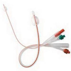 Image of Cysto-Care Folysil 2-Way Silicone Foley Catheter 14 Fr 10 cc