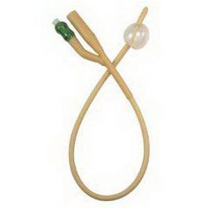 Image of Cysto-Care Folysil Coude 2-Way Silicone Foley Catheter 8 Fr 3 cc