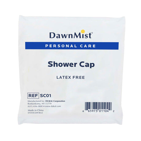 Image of DawnMist® Shower Cap, One Size Fits Most, Clear