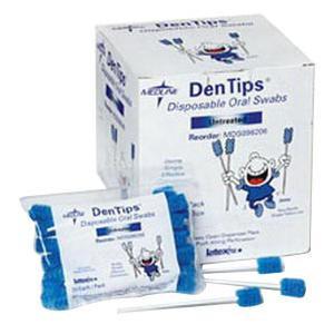 Image of Dentips Disposable Oral Swab Blue