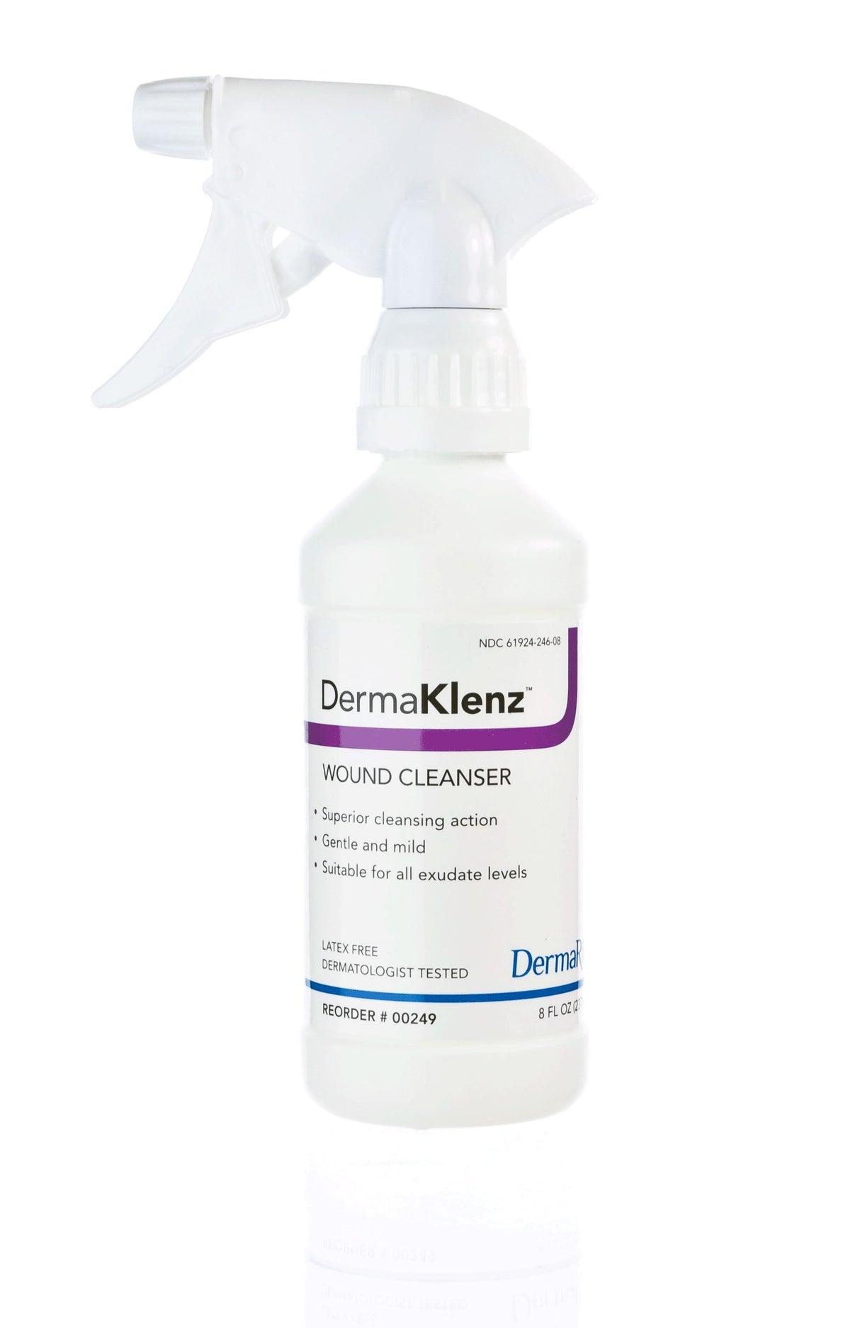 Image of Derma-Rite DermaKlenz® Wound Cleanser, Latex Free, Non Irritating, No Rinse 8 oz