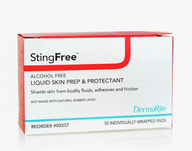 Image of Derma-Rite Stingfree Skin Prep Wipes