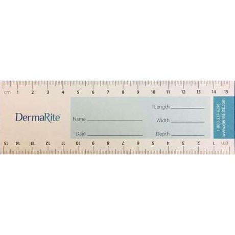 Image of Derma-Rite Wound Measuring Guide (50 Count)