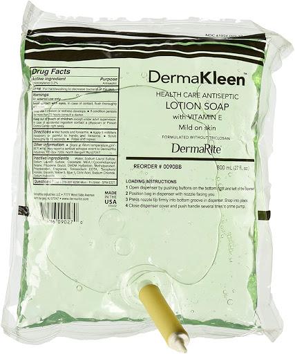 Image of Dermarite DermaKleen® Antimicrobial Hand Soap, Triclosan Free 800mL