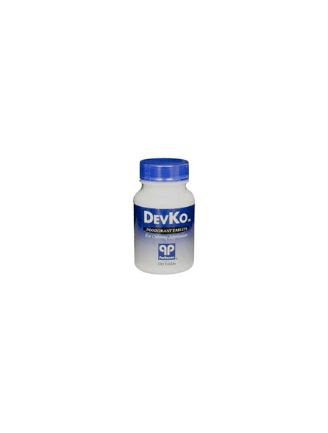 Image of Devko Charcoal Deodorant Tablets, 100/Bottle