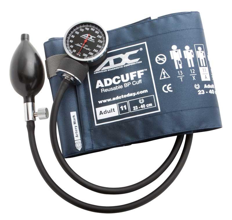 Image of Diagnostix 720 Thigh Aneroid Sphygmomanometer, Black