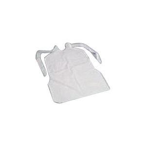 Image of Disposable Plastic Bib with Bottom Packet 16" x 24"