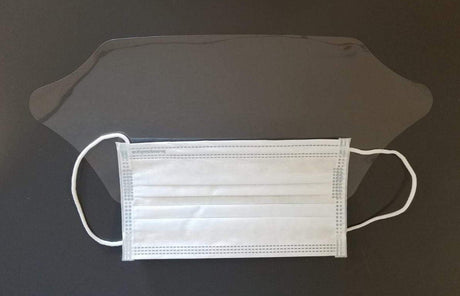 Image of Disposable Surgical Face Mask W/Shield (Box of 25)