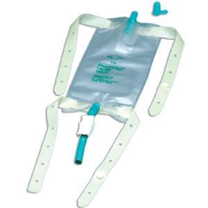 Image of Dispoz-a-Bag Leg Bag with Rubber Cap Valve and Latex Straps, 19 oz.