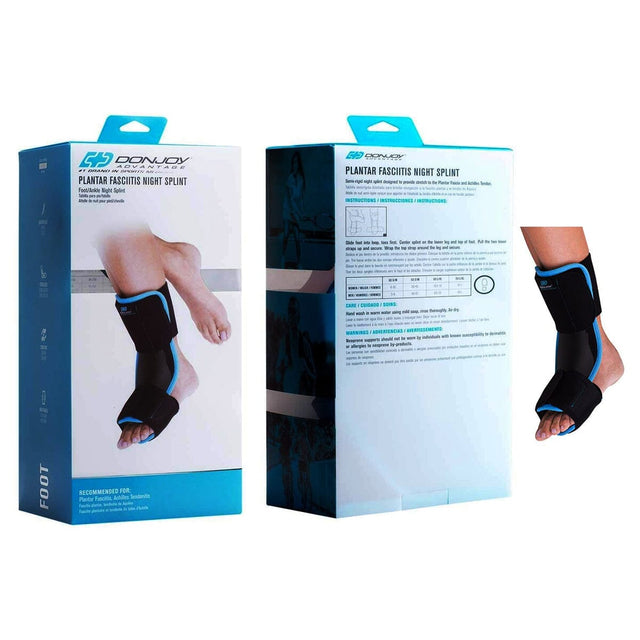 Image of DJO Advantage Plantar Fasciitis Night Splint, 43" Male, 41" Female, Foot, Large/XL