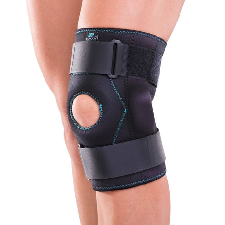 Image of DJO Advantage Sport Stabilized Hinged Orthopedic Wrap, 13" to 15" Knee, Small/Medium