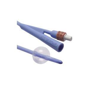 Image of Dover 3-Way 100% Silicone Foley Catheter 24 Fr 5 cc