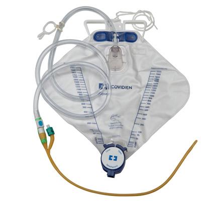 Image of Dover Hydrogel-Coated Latex Foley Catheter Tray 18 Fr 5cc