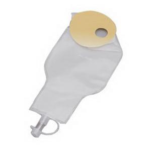 Image of Hollister Drainable Fecal Collector with SoftFlex Skin Barrier, Large 12" L, Transparent