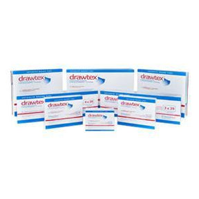 Image of Drawtex Hydroconductive Wound Dressing with LevaFiber Tracheostomy Dressing 4" x 4"