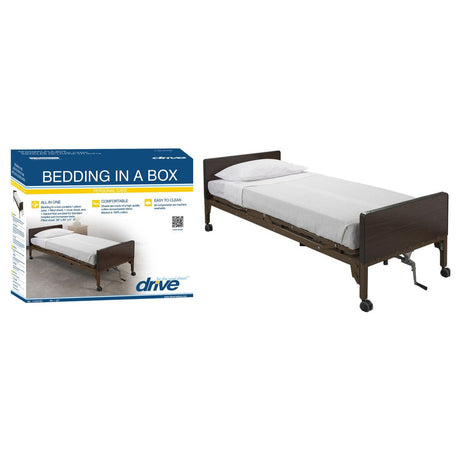 Image of Drive Hospital Bed Bedding In A Box Set