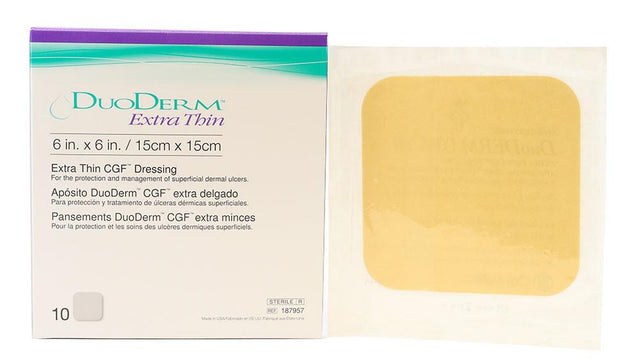 Image of DuoDERM CGF Extra Thin Dressing 6" x 6"