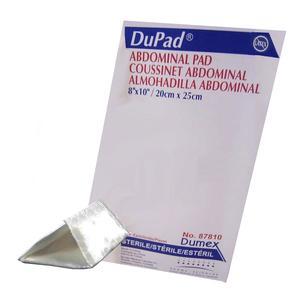 Image of Dupad Sterile Abdominal Pads, Sealed End, 8" x 10"