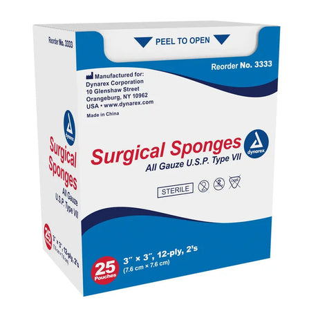 Image of Dynarex Sterile Surgical Sponges