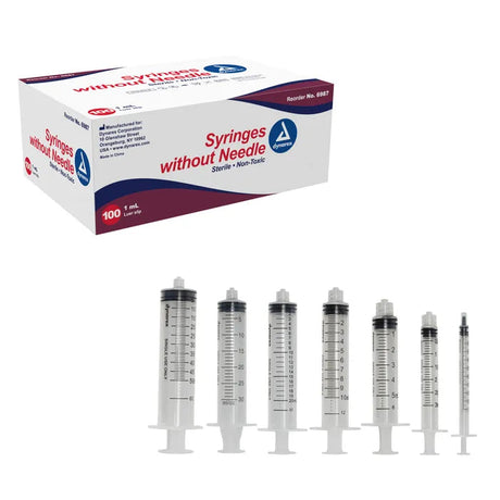 Image of Dynarex Syringes without Needles