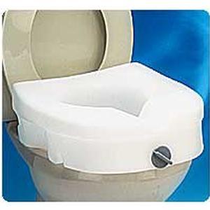 Image of E-Z Locked Raised Toilet Seat, Weight Capacity 300