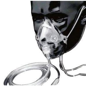 Image of Elongated Oxygen Mask, Medium Concentration,Adult