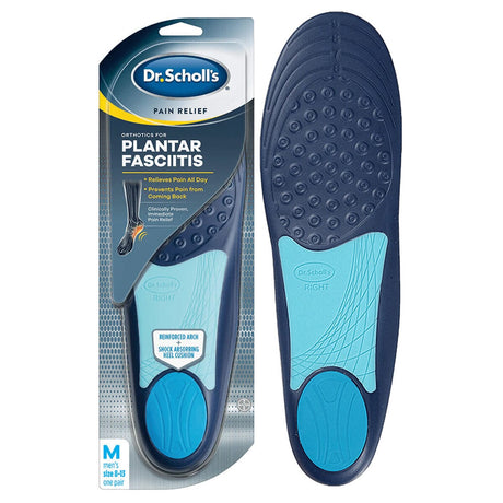 Image of Emerson Dr. Scholl's® Pain Relief Orthotic, Size 8 to 13, Male, for Plantar Fasciitis, One Pair