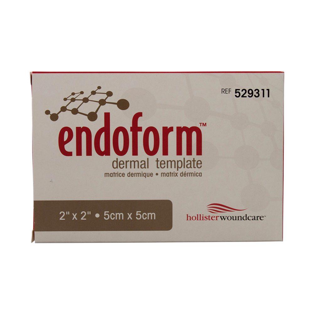 Image of Endoform Dermal Template, 2" x 2", Fenestrated