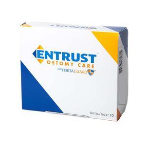 Image of Entrust 1 Piece 1-1/2", Transparent, Extended Wear, 12", Drainable with Fortaguard
