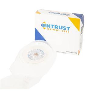 Image of Entrust 1 Piece 1-1/4", Transparent, Extended Wear, 12", Drainable with Fortaguard