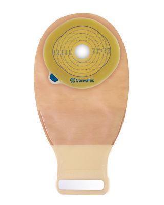 Image of Esteem + Drainable Pouch with Durahesive Plus Skin Barrier, 2-1/2" Cut-To-Fit, Filter, Transparent