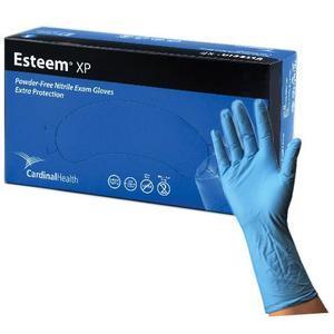 Image of Esteem Extended Cuff Powder-Free, Nitrile Exam Gloves, 12", Non-Sterile, Large, REPLACES 55N8853XP