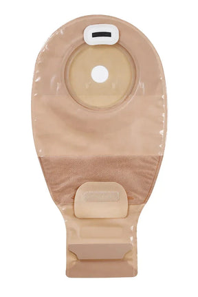 Image of Esteem + Extended Wear One-Piece Drainable Pouch with InvisiClose, Tan, Pre-Cut 1-1/4"