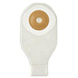 Image of Esteem + Moldable One-Piece Drainable Pouch with InvisiClose, Filter, Stomahesive, 12" One-Sided Comfort Panel Transparent, 1-1/8" x 1-1/2"