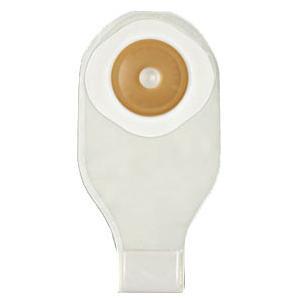 Image of Esteem + Moldable One-Piece Drainable Pouch with InvisiClose, Filter, Stomahesive, 12" One-Sided Comfort Panel Transparent, 1-1/8" x 1-1/2"