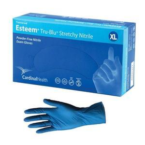 Image of Esteem Nitrile Micro-Textured Powder-Free Gloves, X-Large, Blue, Non-Sterile, REPLACES 558899N.