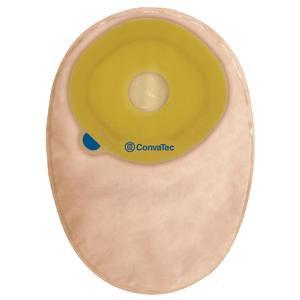 Image of Esteem + One-Piece Pre-cut Closed-End Pouch, Modified Stomahesive, Filter, 12" panel Opaque, 1 3/8"