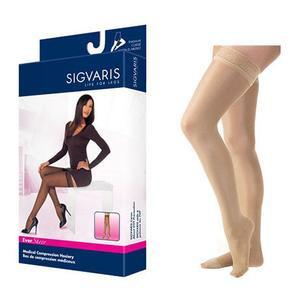 Image of EverSheer Thigh-High with Grip-Top, 20-30, Large, Short, Closed, Natural